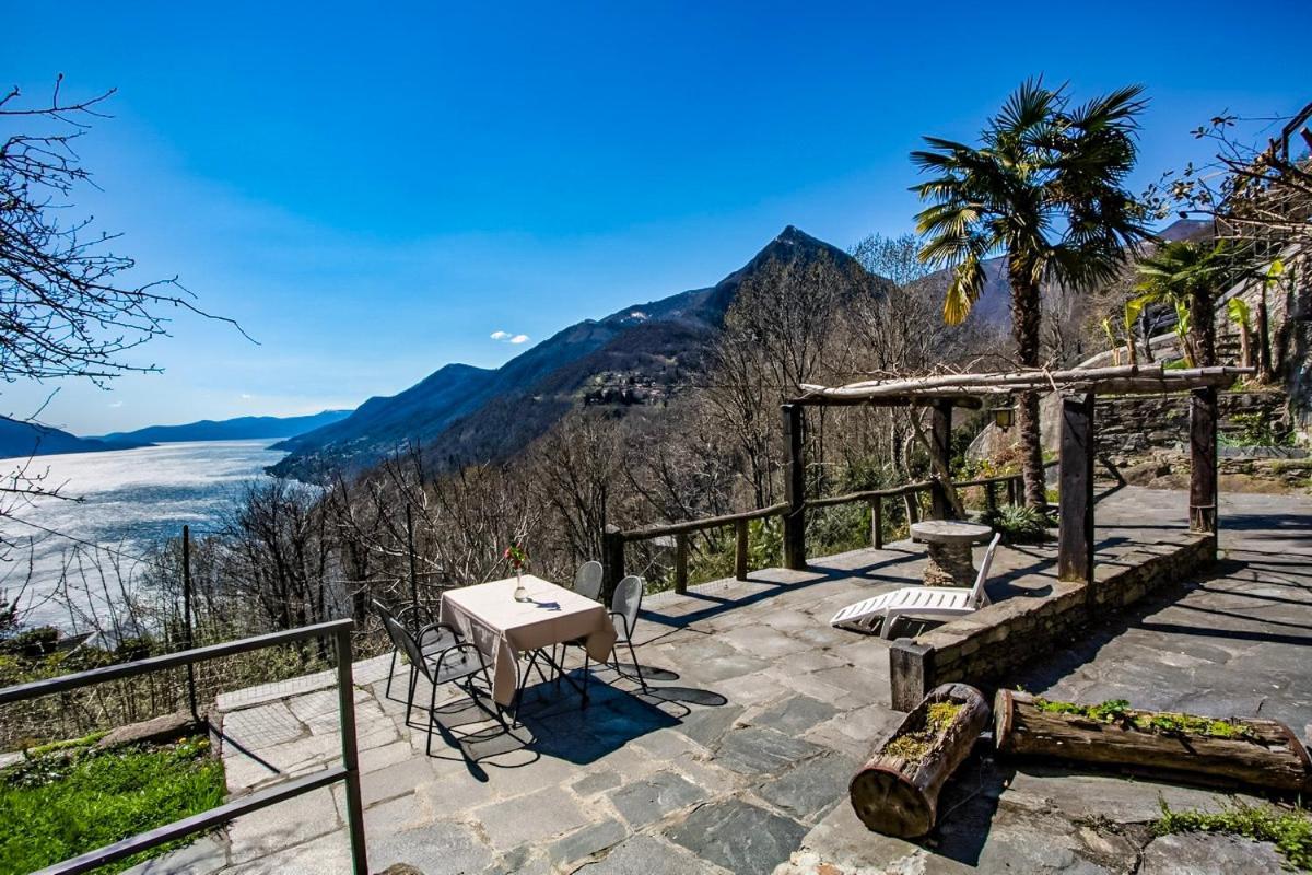 Rustico La Vigna Villa Cannero Riviera Bagian luar foto